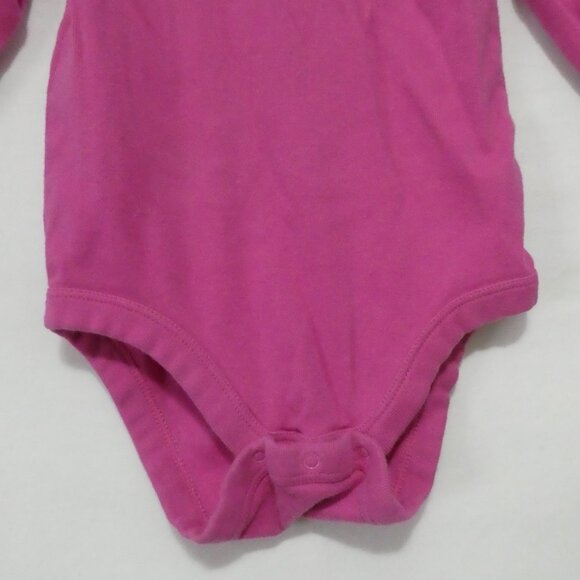 Y2K | BABY GAP - Infant | 12-18 months | Vibrant Pink Baby Bodysuit - Picture 6 of 16